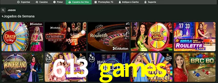 613 games bet